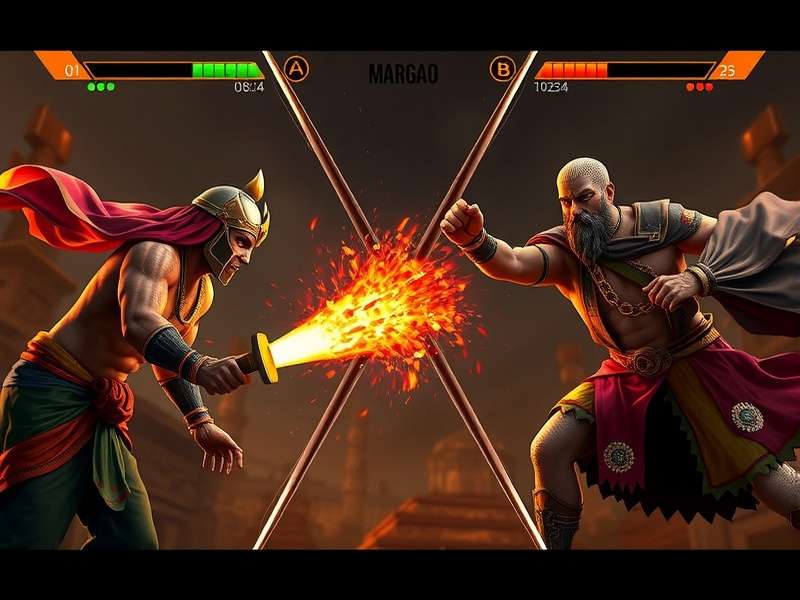 Margao Fierce Duel Battle Scene